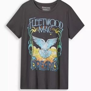 Torrid Fleetwood Mac Dreams T-shirt  Vintage Black